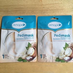 Set of 2 Amope 20 minute pedi-masks
